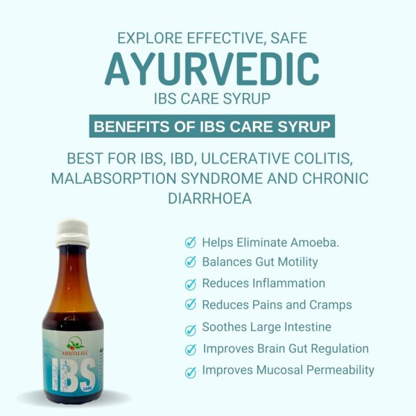 Amritalaya IBS CARE SYRUP (Pack of 2) - Image 3