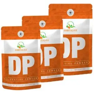 AMRITALAYA Digestive Powder (Pack of 3) – Natural Relief for Acidity, Indigestion, GERD & Gas