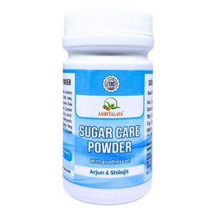 Amritalaya Sugar Care Powder | Ayurvedic Diabetes Support | 2 x 100g Pack | Herbal Blend with Gurmar, Jamun, Methi & More | Supports Blood Sugar Control & Energy